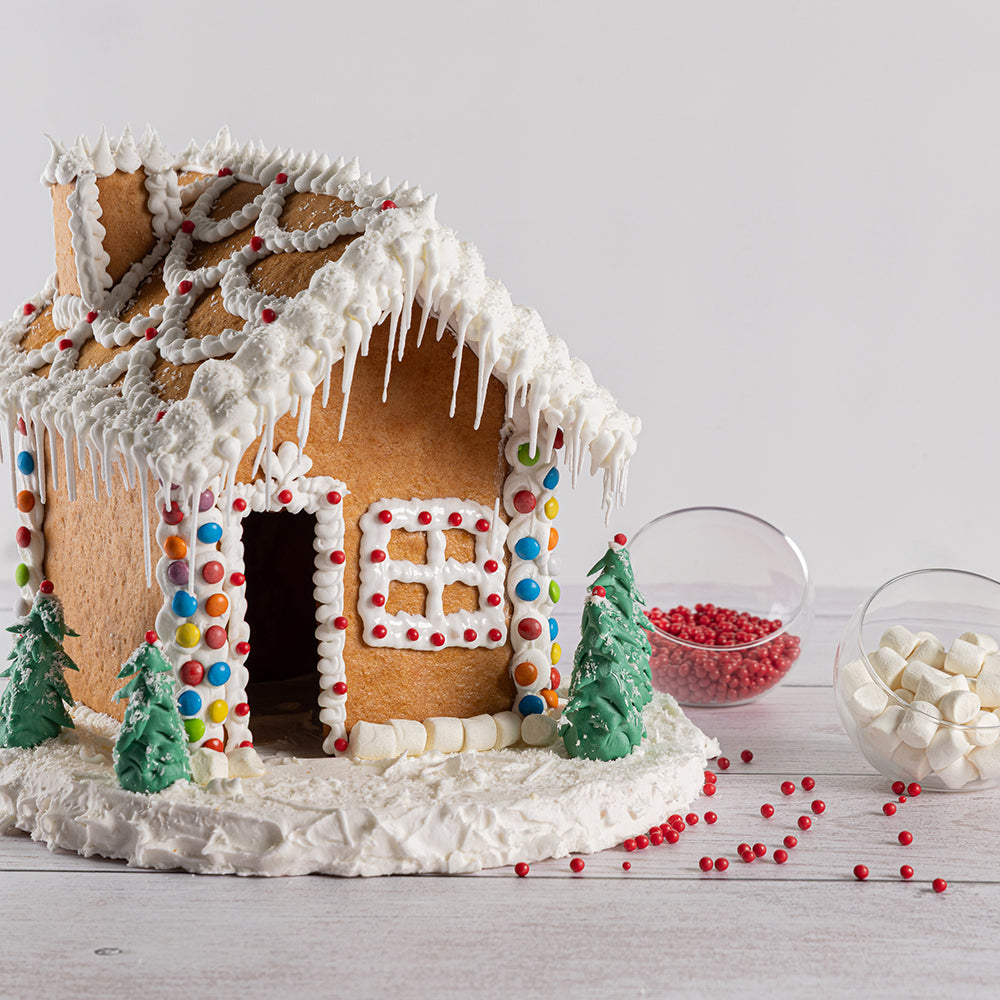 Decorate your Own Gingerbread House (for kids)